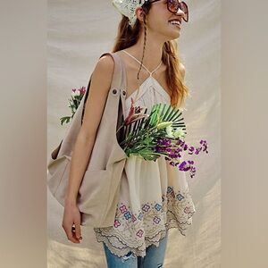 Free People We The Free Paris Suede Tote